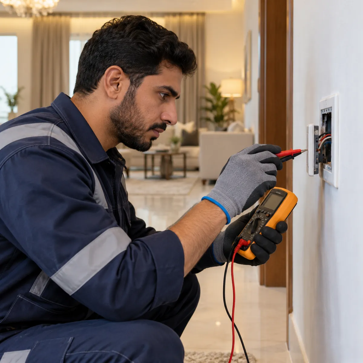 إصلاح المقابس والمفاتيح الكهربائية في الرياض